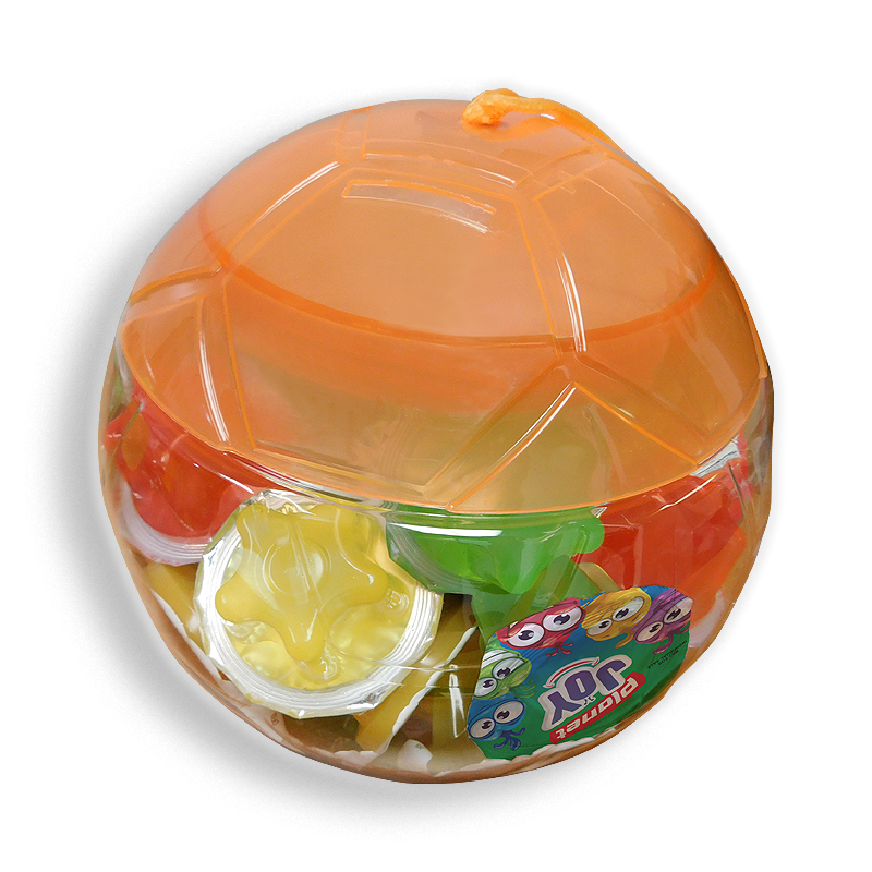 PLANET JOY<br />
TARRO PELOTA CON FRUTTI GELS<br />
35g X 35 pcs. X 6 Jars