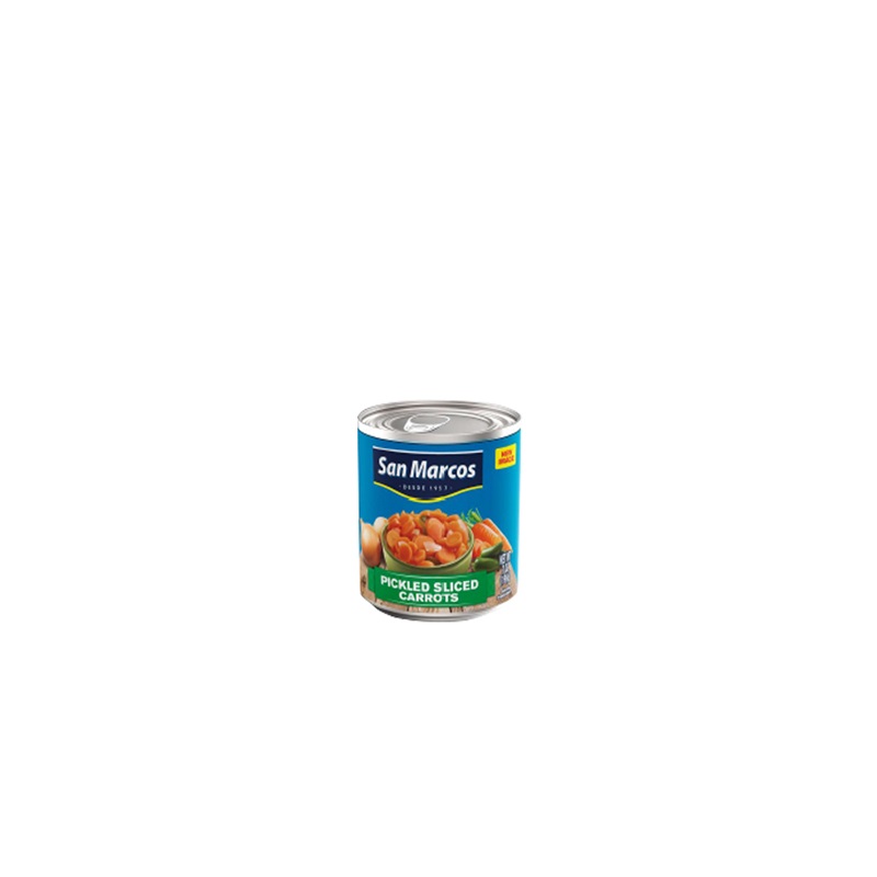 SAN MARCOS<br />
CANNED PICKLED CARROTS<br />
12 X 7 oz. (198g)
